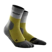 Calzini a compressione da uomo CEP Hiking Light Merino Mid Cut Olive/Grey