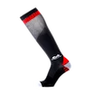 Calzini a compressione da uomo McDavid  Elite Active Compression Socks Black/Scarlet
