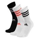 Calzini adidas  3-Stripes Cushioned Crew 3 PAck White