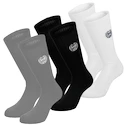 Calzini BIDI BADU  Bold Bro II Crew Printed Move Socks 3 Pack Grey, Black, White  EUR 43-46