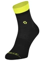 Calzini da ciclismo Scott  Trail Quarter Dark Grey/Sulphur Yellow