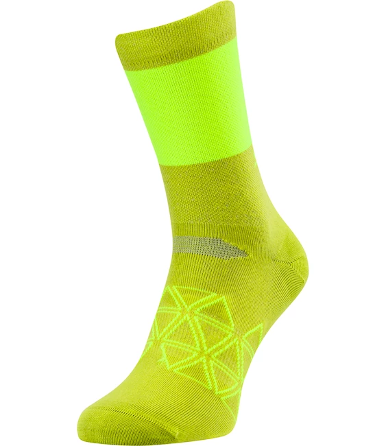Calzini da ciclismo Silvini  Bardiga Olive-lime  36-38