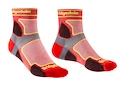 Calzini da uomo Bridgedale  Trail Run Ultralight T2 Coolmax Sport ¾ Crew Red