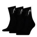 Calzini Head  Tennis Club Short Crew Black (3 Pack)