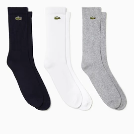 Calzini Lacoste Core Performance Socks Silver/White/Black