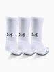 Calzini per bambini Under Armour  Youth Crew-WHT