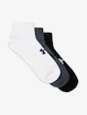 Calzini Under Armour  Core Low Cut 3Pk-BLK  M