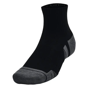Calzini Under Armour  Performance Cotton 3p Qtr-BLK  L