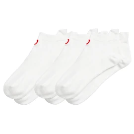 Calzini Wilson Ankle Tab Sock 3 Pack Bright White