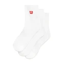 Calzini Wilson  Quarter Top Sock 3 Pack Bright White