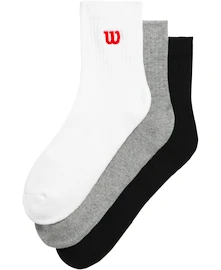 Calzini Wilson Quarter Top Sock 3 Pack Multicolor