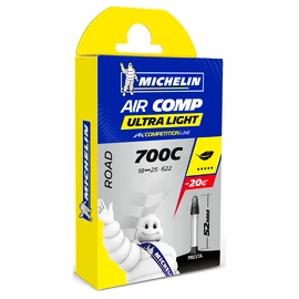 Camera d’aria Michelin Air Comp Ultralight Gal-FV 52mm 700X18/25