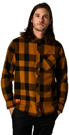 Camicia da uomo Fox Voyd 2.0 Flannel Gold