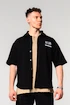 Camicia da uomo Nebbia  Oversized Shirt 90s THROWBACK 350 Black