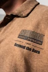 Camicia da uomo Nebbia  Washed-off Oversized Shirt 90s THROWBACK 347 Light Brown