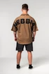 Camicia da uomo Nebbia  Washed-off Oversized Shirt 90s THROWBACK 347 Light Brown