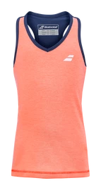 Canotta da bambina Babolat Play Tank Top Fluo Strike