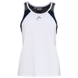 Canotta da bambina Head Club 22 Tank Top Girls White/Dark Blue