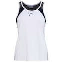Canotta da bambina Head  Club 22 Tank Top Girls White/Dark Blue 164 cm