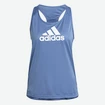 Canotta da donna adidas  BL TK Creblu/White