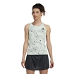 Canotta da donna adidas  Club Graphic Tank Linen Green