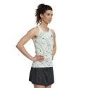 Canotta da donna adidas  Club Graphic Tank Linen Green