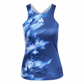 Canotta da donna adidas Melbourne Tennis Y-Tank Top Multicolor/Blue