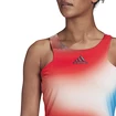 Canotta da donna adidas  Melbourne Y-Tank White/Red/Blue