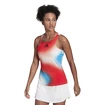 Canotta da donna adidas  Melbourne Y-Tank White/Red/Blue