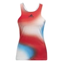 Canotta da donna adidas  Melbourne Y-Tank White/Red/Blue