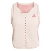 Canotta da donna adidas  PK Primeblue Tank Crema White