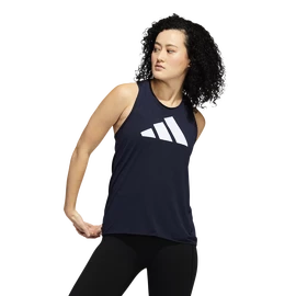 Canotta da donna adidas WTR 3-Bar Logo Tank Legend Ink