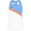 Canotta da donna Babolat  Play Tank Top Women White/Blue S