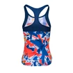 Canotta da donna BIDI BADU  Aluna Tech Tank Dark Blue/Neon Red