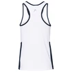 Canotta da donna Head  Club White/Dark Blue