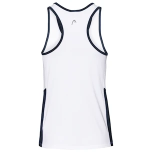 Canotta da donna Head  Club White/Dark Blue