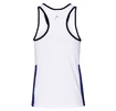 Canotta da donna Head  Club White/Royal