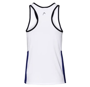 Canotta da donna Head  Club White/Royal