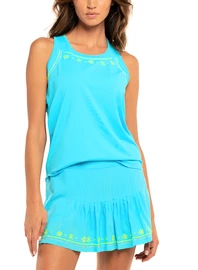 Canotta da donna Lucky in Love Stitch Around Tank Sky