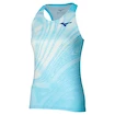 Canotta da donna Mizuno  Charge Printed Tank Blue Glow