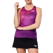 Canotta da donna Mizuno  Charge Printed Tank Purple Magic