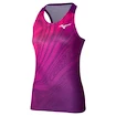 Canotta da donna Mizuno  Charge Printed Tank Purple Magic  XL