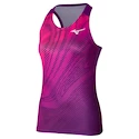 Canotta da donna Mizuno  Charge Printed Tank Purple Magic  XL