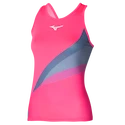 Canotta da donna Mizuno Release Printed Tank High-Vis Pink