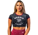 Canotta da donna Nebbia NEBBIA x OLYMPIA Washed Crop Top GOLDEN AGE 782 black