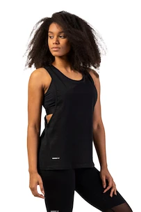 Canotta da donna Nebbia  Sleeveless Loose Cross Back Tank Top "Feeling Good" 419 Black