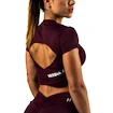 Canotta da donna Nebbia STRONG BEAUTY Open-back Cropped Top 430 dark red