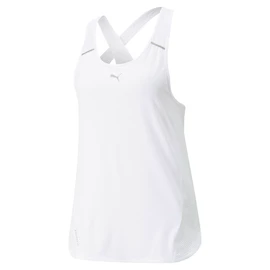 Canotta da donna Puma Run Cloudspun marathon Tank Puma White