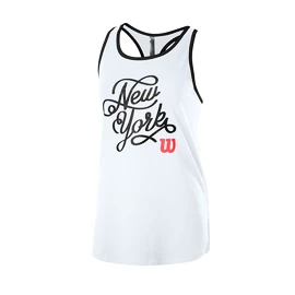 Canotta da donna Wilson NYC Calligra Tech Tank White