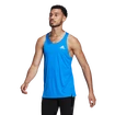 Canotta da uomo adidas Own The Run Singlet Blue Rush